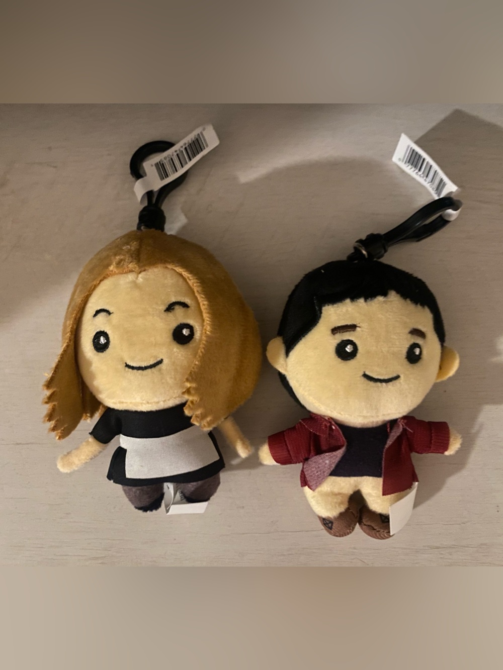 FRIENDS Plush Bag Clips